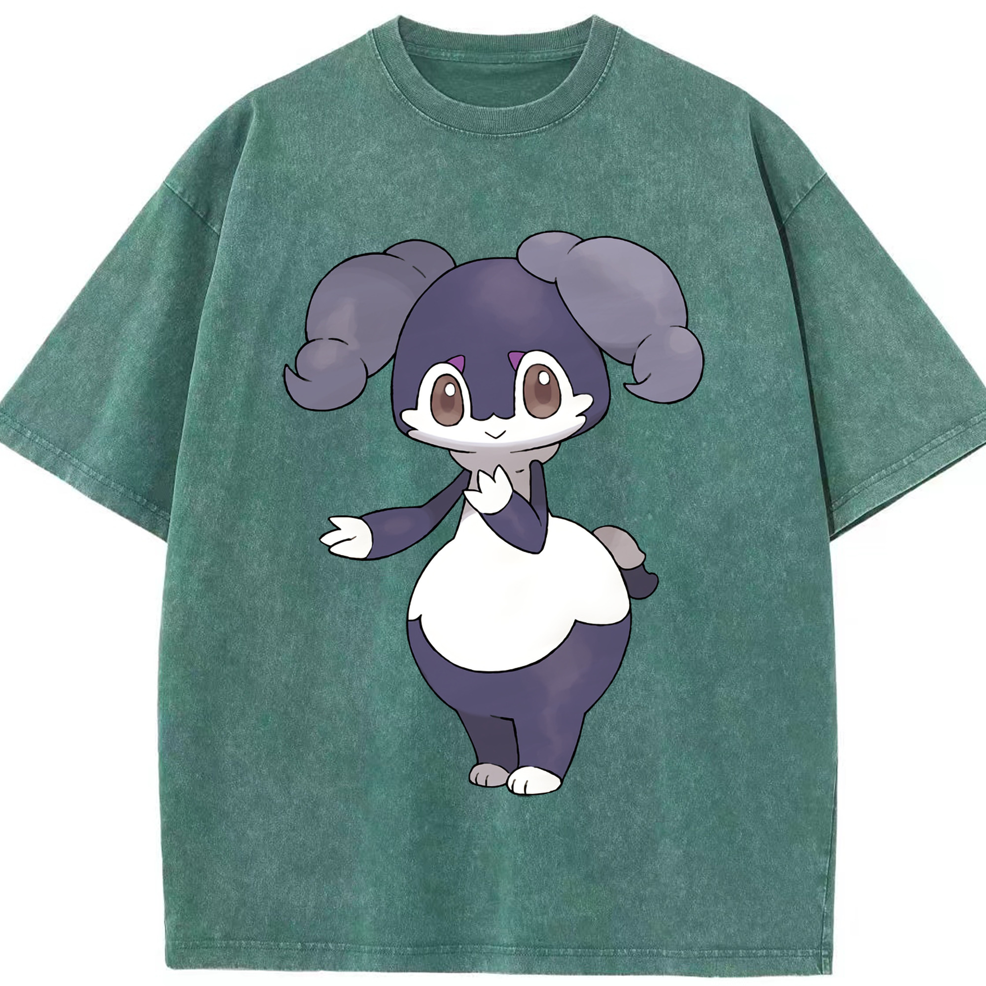 （画像用） ポケットモンスター Pokémon 綿100% ヴィンテージ風 半袖Tシャツ（フロントプリント）